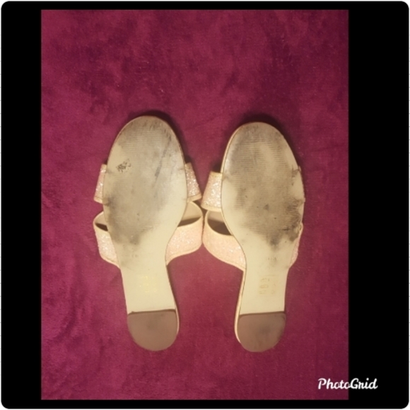 J.Crew Glitter Criss Cross Slides - Picture 4 of 4